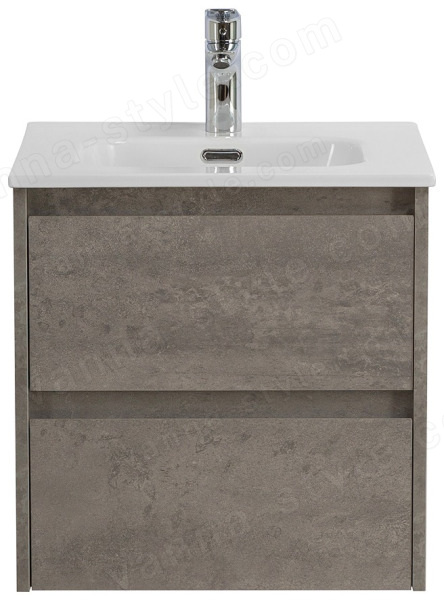 Тумба под раковину BelBagno Kraft KRAFT-500-2C-SO-CG 50x46 подвесная, Серый цемент (Cemento Grigio