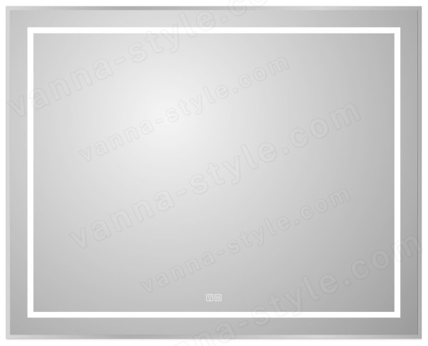 Зеркало с подсветкой BelBagno KRAFT SPC-KRAFT-1000-800-LED-TCH-WARM 100x80, сатин