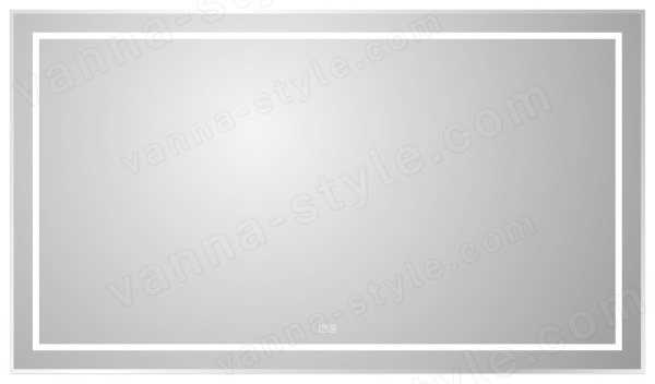 Зеркало с подсветкой BelBagno KRAFT SPC-KRAFT-1400-800-LED-TCH-WARM 140x80, сатин