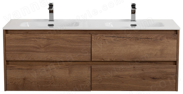 Тумба под раковину BelBagno Kraft KRAFT-1200-4C-SO-2-RT 120x46 подвесная, Дуб табачный (Rovere Tab