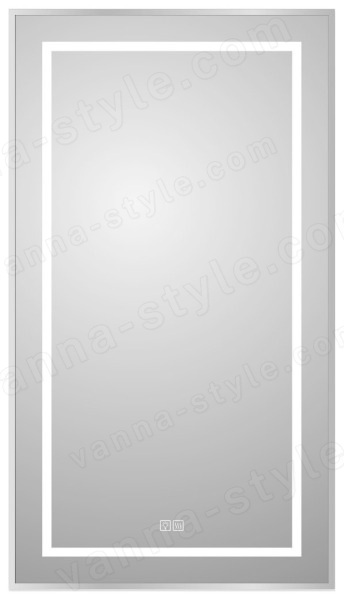 Зеркало с подсветкой BelBagno KRAFT SPC-KRAFT-500-900-LED-TCH-WARM 50x90, сатин