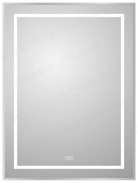 Зеркало с подсветкой BelBagno KRAFT SPC-KRAFT-600-800-LED-TCH-WARM 60x80, сатин