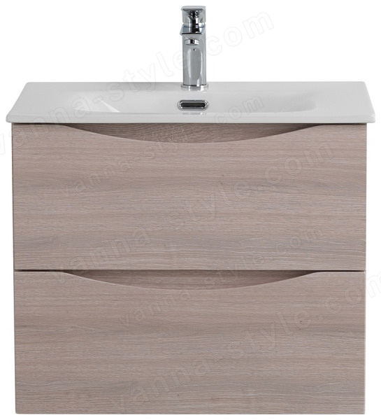 Тумба под раковину BelBagno Marino-Cer-Mini MARINO-CER-MINI-500-2C-SO-RG-P 49,6x39 подвесная, Дуб
