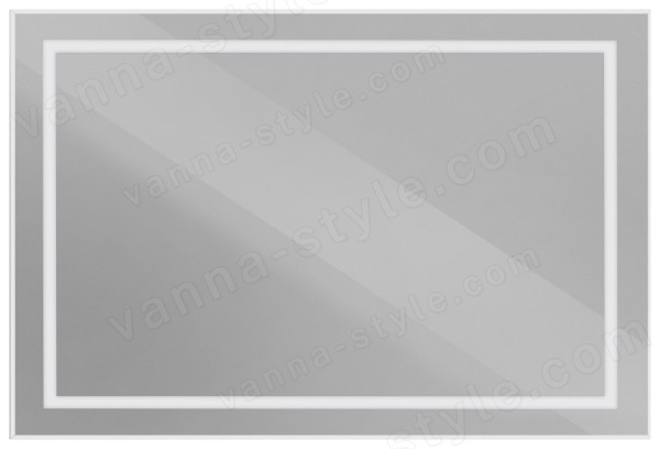 Зеркало с подсветкой BelBagno KRAFT SPC-KRAFT-1200-800-SENS-AL 120x80, сатин