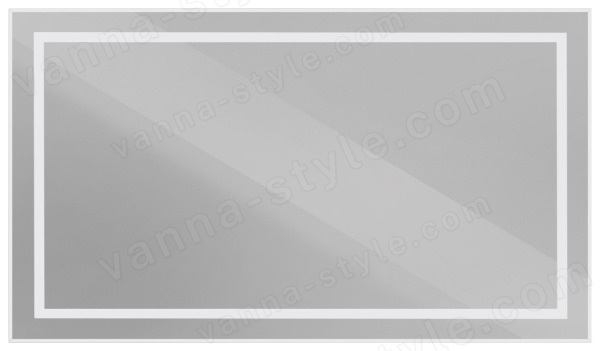 Зеркало с подсветкой BelBagno KRAFT SPC-KRAFT-1400-800-SENS-AL 140x80, сатин
