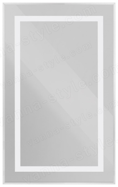 Зеркало с подсветкой BelBagno KRAFT SPC-KRAFT-500-800-SENS-AL 50x80, сатин