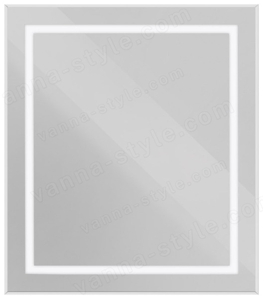 Зеркало с подсветкой BelBagno KRAFT SPC-KRAFT-700-800-SENS-AL 70x80, сатин