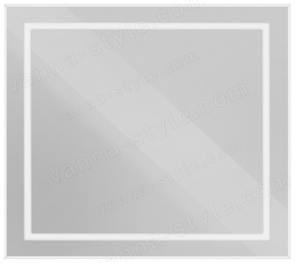 Зеркало с подсветкой BelBagno KRAFT SPC-KRAFT-900-800-SENS-AL 90x80, сатин