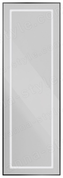 Напольное зеркало с подсветкой BelBagno KRAFT SPC-KRAFT-555-1700-TCH-PIA-NERO 55x169.5, черный