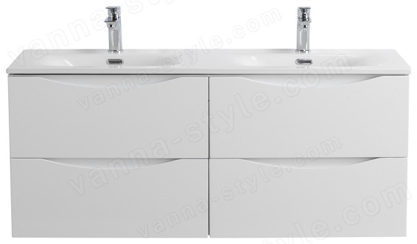 Тумба под раковину BelBagno Marino-Cer-N MARINO-CER-N-1200-4C-SO-BL-P 120,2x46,2 подвесная, Белый 
