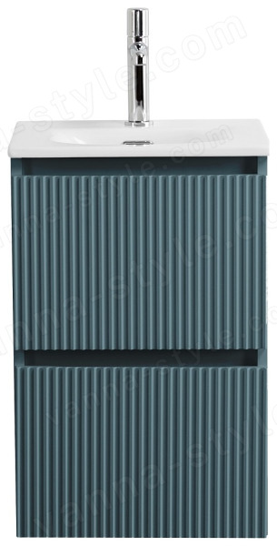 Тумба под раковину BelBagno Uno-Mini UNO-MINI-400-2C-SO-AO 40x40,5 подвесная, Голубой Матовый