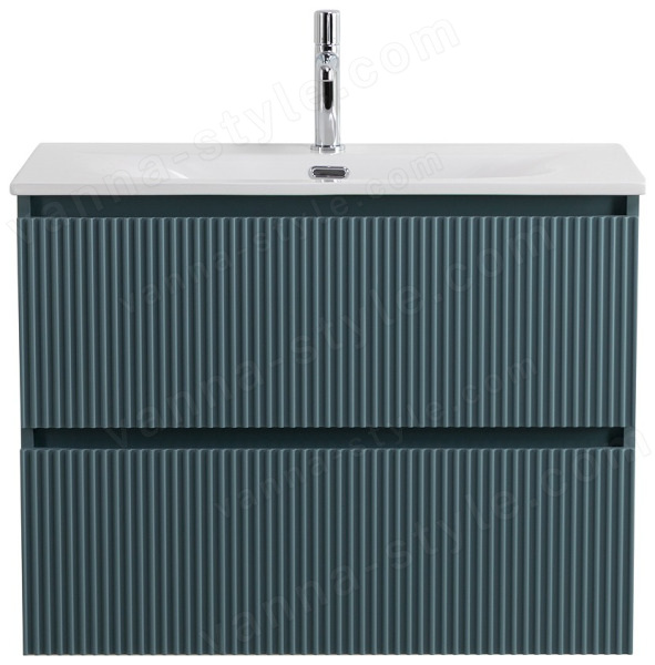 Тумба под раковину BelBagno Uno-Mini UNO-MINI-900-2C-SO-AO 90x39,5 подвесная, Голубой Матовый