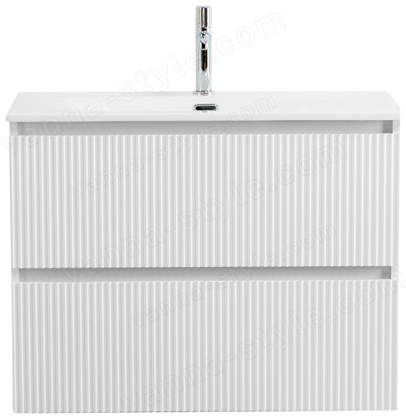 Тумба под раковину BelBagno Uno UNO-900-2C-SO-BO 90x45,5 подвесная, Белый матовый (Bianco Opaco)