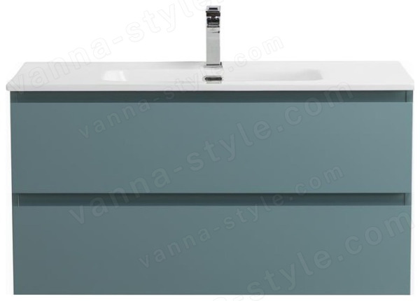 Тумба под раковину BelBagno Kraft KRAFT-900-2C-SO-AO 90x45,5 подвесная, Голубой Матовый