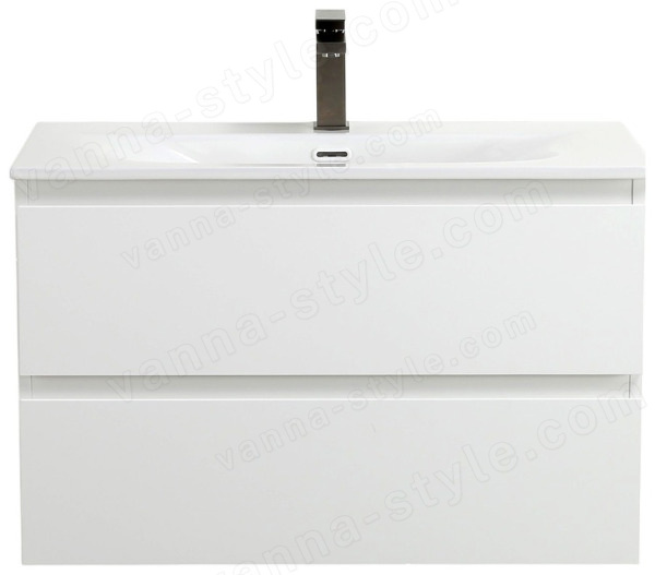 Тумба под раковину BelBagno Kraft KRAFT-800-2C-SO-BO 80x45,5 подвесная, Белый матовый (Bianco Opac