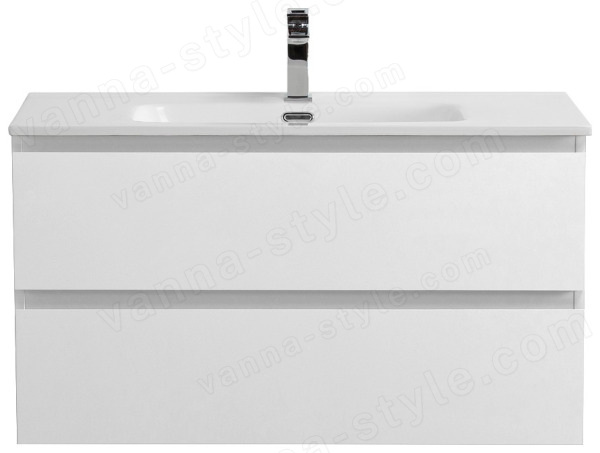Тумба под раковину BelBagno Kraft KRAFT-900-2C-SO-BO 90x45,5 подвесная, Белый матовый (Bianco Opac
