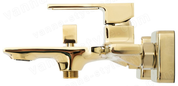 Смеситель для ванны BelBagno LUCE LUC-VAS-ORO, глянцевое золото
