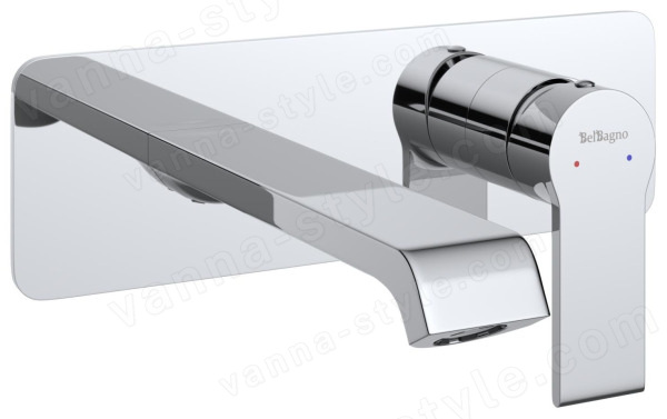 Смеситель для раковины BelBagno Aurora AURORA-BLVM-CRM-W0 встраиваемый, хром