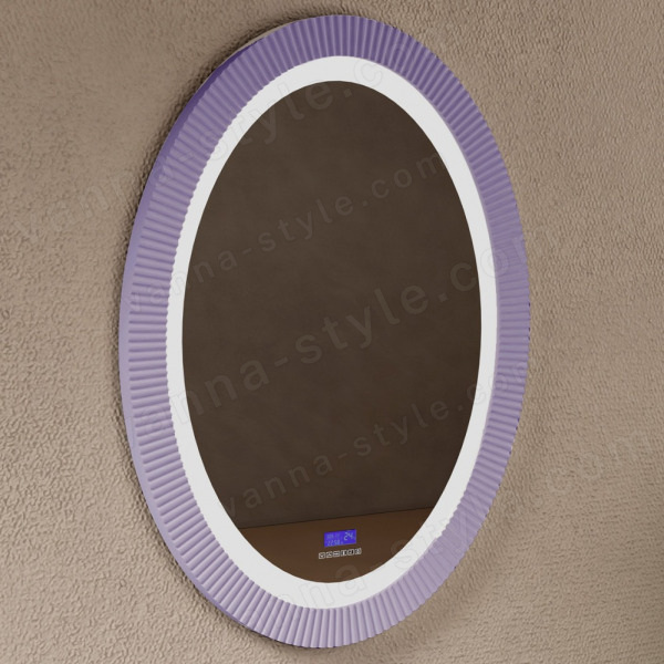 Зеркало с подсветкой Abber Stein AS6601Violett 60x80, фиолетовый