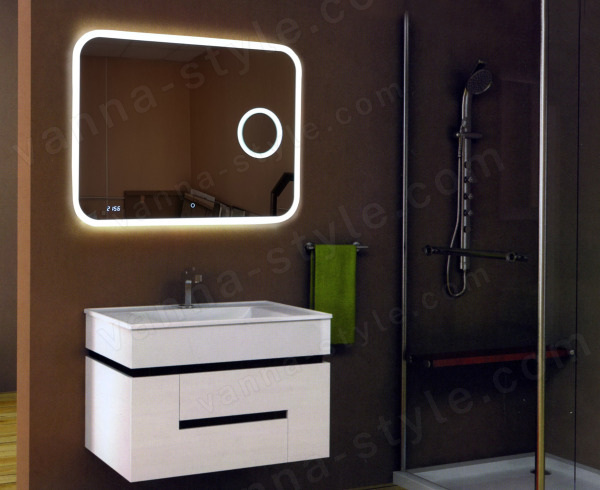 Зеркало с подсветкой Relisan CONSTANCE Гл000025049 90x70