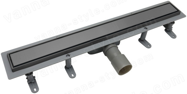 Душевой лоток BelBagno MARINO BB-LD-MARINO-80-GM 80 см, оружейная сталь