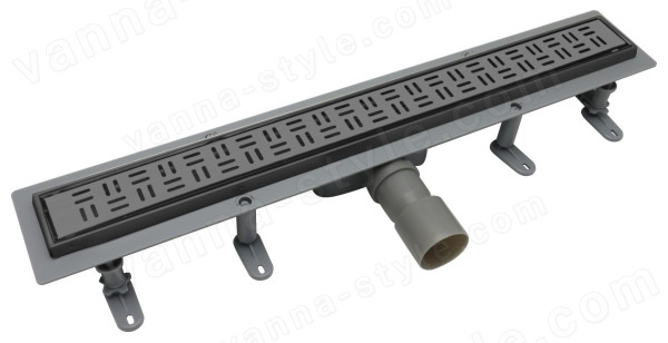 Душевой лоток BelBagno UNO BB-LD-UNO-70-GM 70 см, оружейная сталь