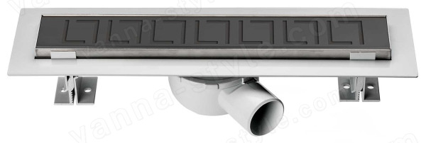 Душевой лоток Vincea OPTIMA SAY.601.60.B.M.S.BLOK 60 см, черный матовый / хром 60 см, черный матовый / хром