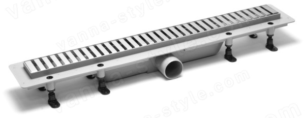 Душевой лоток Plastbrno SZA3550 55 см, хром