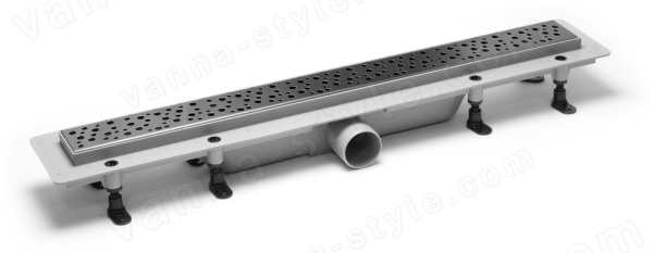 Душевой лоток Plastbrno SZA5550 55 см, хром