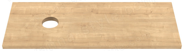 Столешница ZOV SPL120T 120x46 из МДФ с HPL-покрытием, туя 120x46 из МДФ с HPL-покрытием, туя