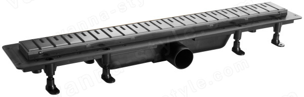 Душевой лоток Plastbrno SZH855M 61 см, графит