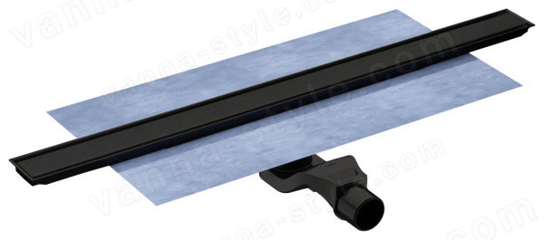 Душевой лоток Vitra Eco-Flow 59980582000 60 см, черный