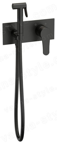 Гигиенический душ TESKA Elsa Pro BTK6408 со смесителем, черный