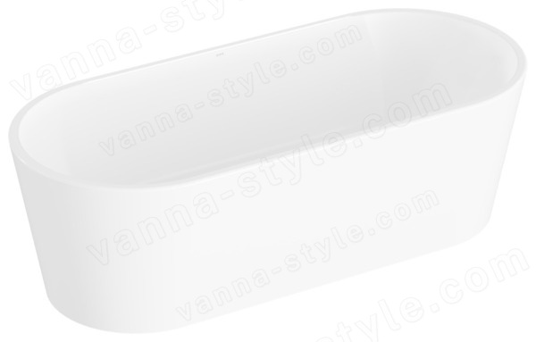 Акриловая ванна Vitra Geo 65380006000 180x80 отдельностоящая, белая