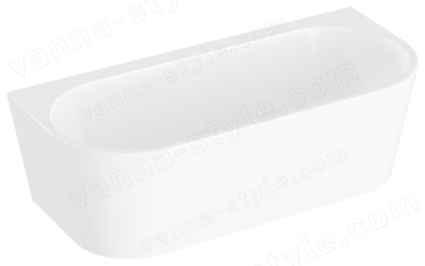 Акриловая ванна Vitra Geo 65420006000 180x80 отдельностоящая, белая