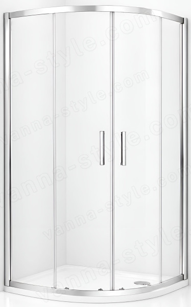 Душевой уголок Riho Hamar 2.0 R309 G007003120 100x100, профиль хром 100x100, профиль хром
