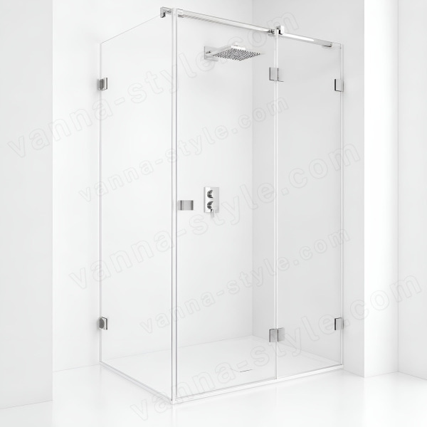 Душевой уголок Riho Scandic NXT X203 G001057120 100x80, профиль хром 100x80, профиль хром