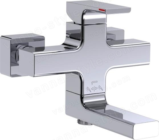 Смеситель для ванны Jacob Delafon STRAYT E45370-CP, хром