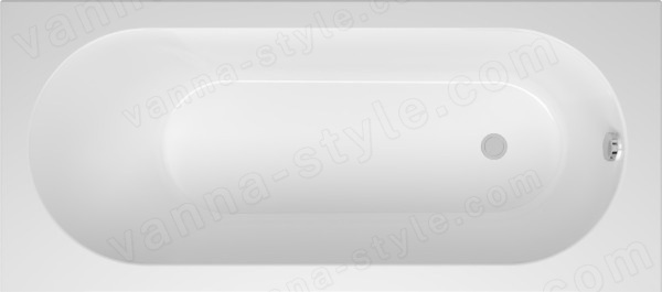 Акриловая ванна Alba Spa Supreme Slim BПPCБ041000100 180x80, белая 180x80, белая