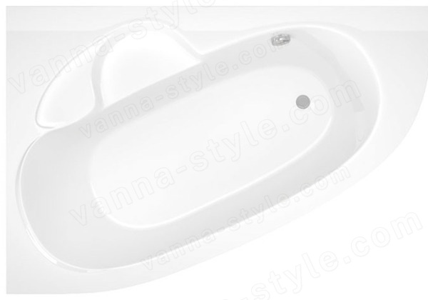 Акриловая ванна Alba Spa Katrina BAC026030П100 150x100 правая, белая 150x100 правая, белая
