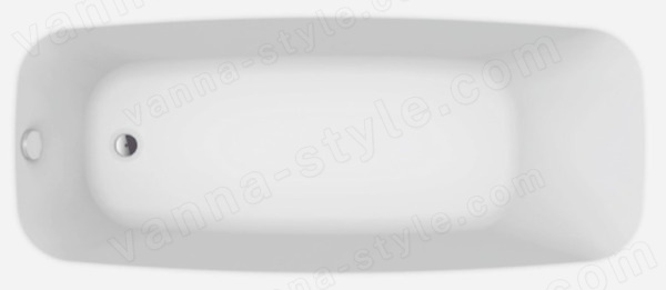 Акриловая ванна Alba Spa Sevilla BПP0170100100 180x80, белая 180x80, белая
