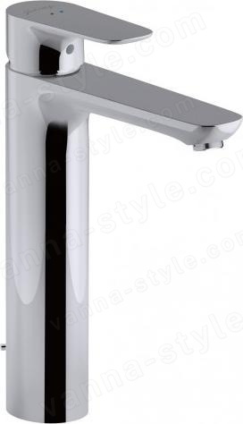 Смеситель для раковины Jacob Delafon Aleo E72298-4-CP высокий, хром