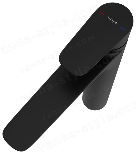 Смеситель для раковины Vitra Flow Soft A4301036EXP высокий, черный матовый