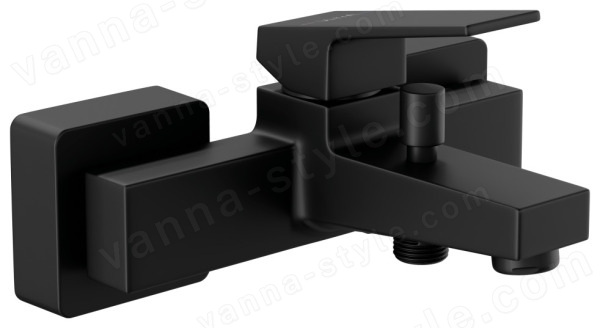 Смеситель для ванны Vitra Minimax Square A4352036EXP, матовый черный