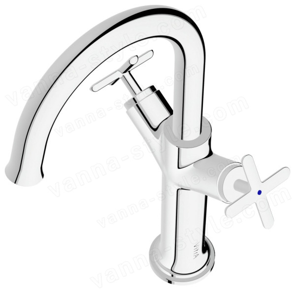 Смеситель для раковины Vitra Origin Classic A42886 высокий, хром