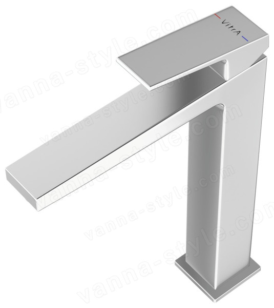 Смеситель для раковины Vitra Minimax Square A43724EXP высокий, хром