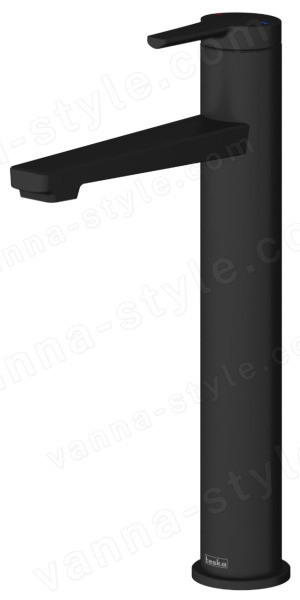 Смеситель для раковины TESKA LIVA Leo L E5424 высокий, черный