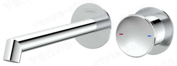 Смеситель для раковины TESKA Arte E5506 встраиваемый, хром
