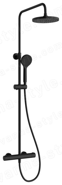 Душевая система Vitra Joy A4729836EXP, матовый черный
