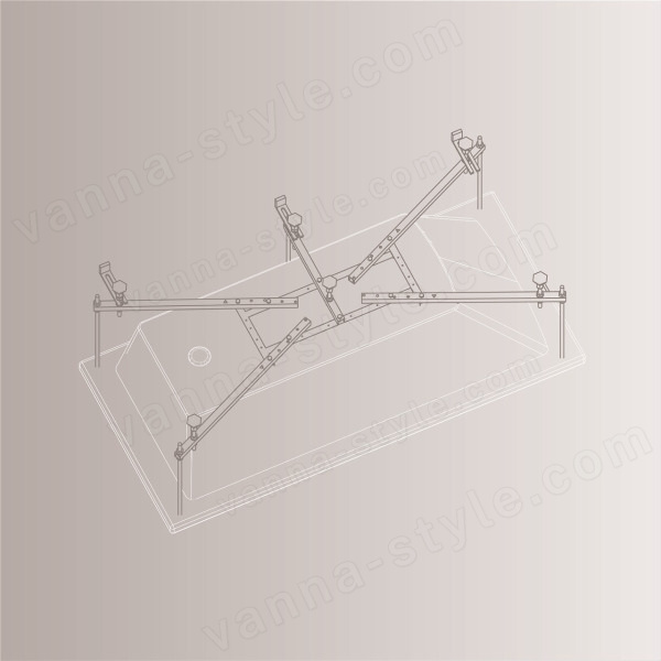 Каркас для ванны Vitra Universal 59999991001 150/160/170x70 универсальный